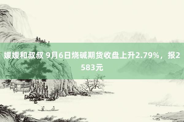 媛媛和叔叔 9月6日烧碱期货收盘上升2.79%，报2583元