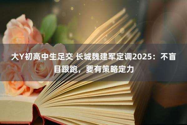 大Y初高中生足交 长城魏建军定调2025：不盲目跟跑，要有策略定力